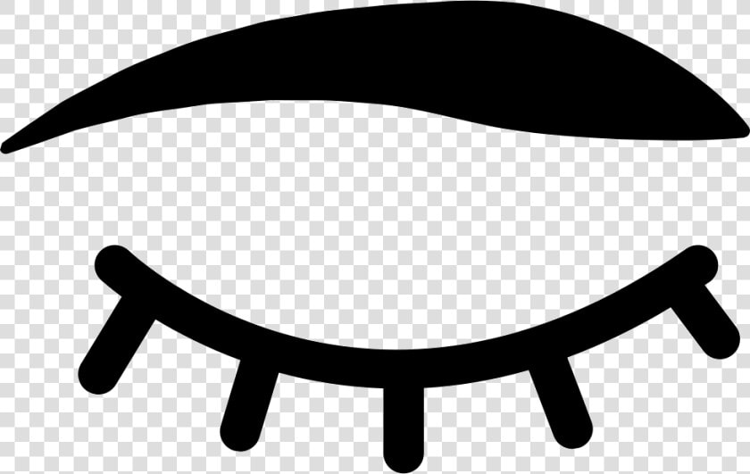 Closed Eyes With Lashes And Brows   Anatomy Clipart  HD Png DownloadTransparent PNG
