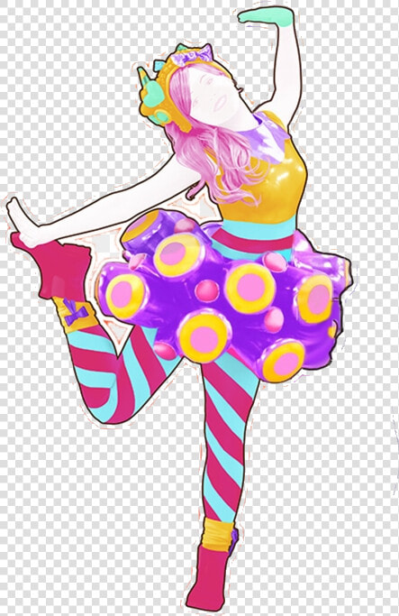 Just Dance Oishii Coach Oshi Clipart Transparent Png   Just Dance 2017 Oishii Oishii  Png DownloadTransparent PNG