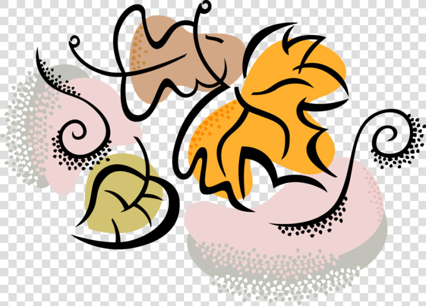 Vector Illustration Of Change Of Seasons Autumn Fall  HD Png DownloadTransparent PNG