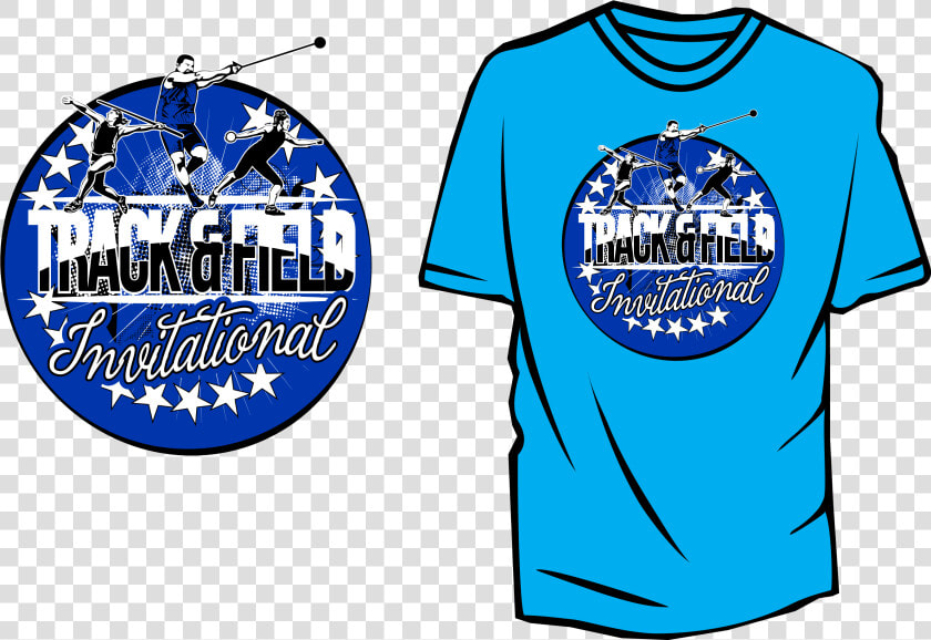 Track And Field Vector Design For Tshirt And Apprel   Track Invitational Shirts  HD Png DownloadTransparent PNG