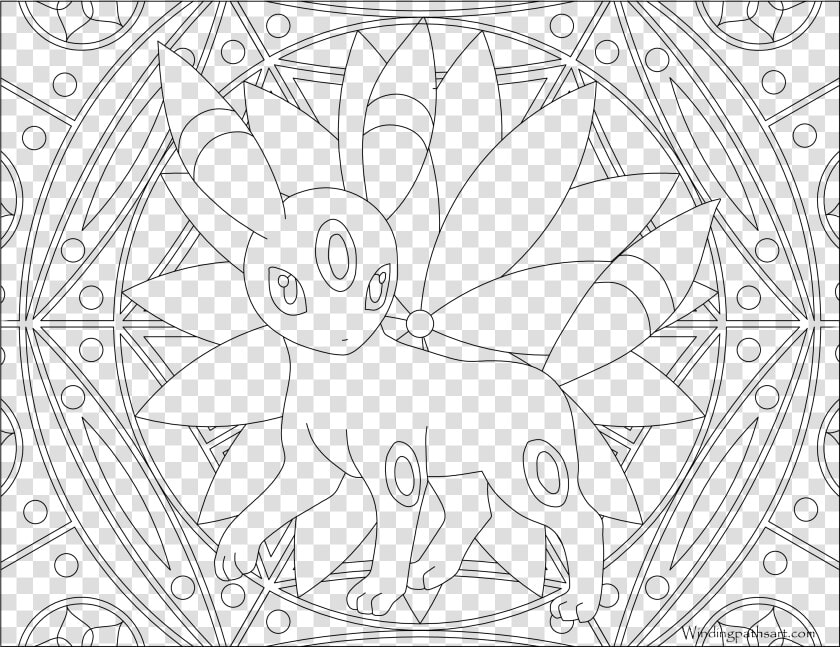 197 Umbreon Pokemon Coloring Page   Pokemon Colouring Pages Greninja  HD Png DownloadTransparent PNG