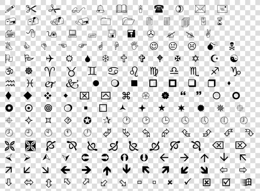 Wingdings Png  Transparent PngTransparent PNG