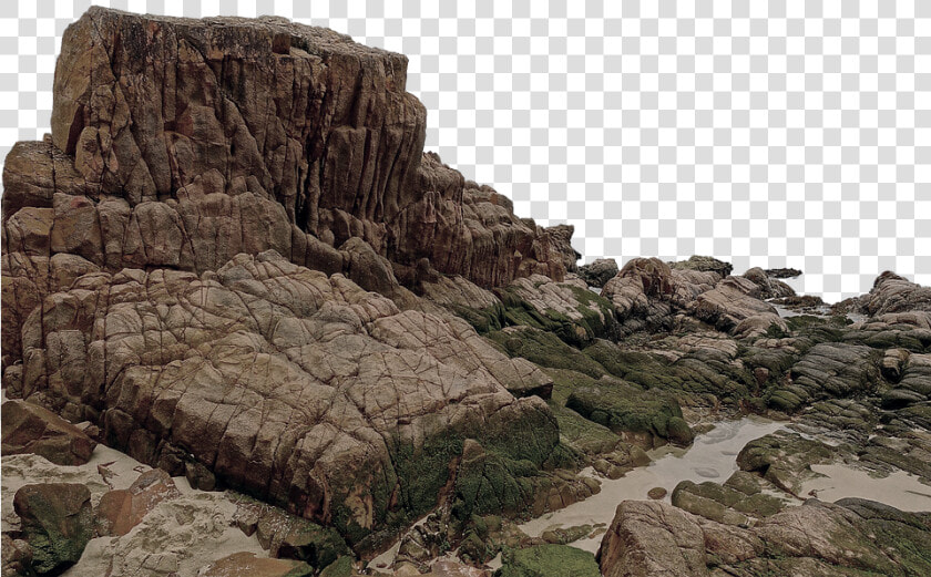 Rock  Moss  Water  Grooves  Structure  Stone  Isolated   Rock Structure Png  Transparent PngTransparent PNG