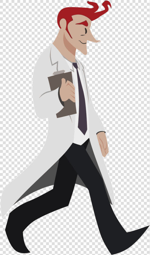 Walk Cycle Animation Scientist Image Gif   Walk Animation Gif Png  Transparent PngTransparent PNG