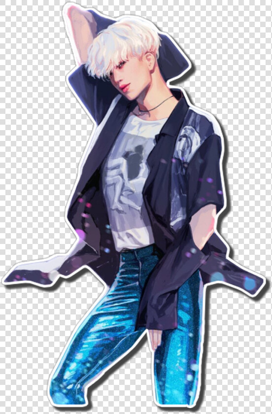 Exo Kai Fanart Png cr   Imagens Do Exo Kai Anime  Transparent PngTransparent PNG