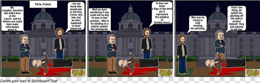 Da Vinci Code Storyboard  HD Png DownloadTransparent PNG