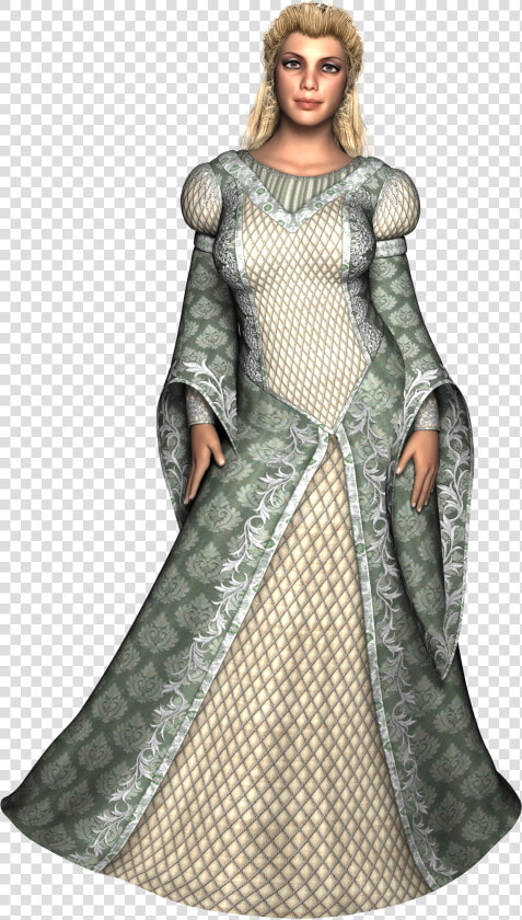 Lady Woman Gown Female Girl   Ambiorix  HD Png DownloadTransparent PNG