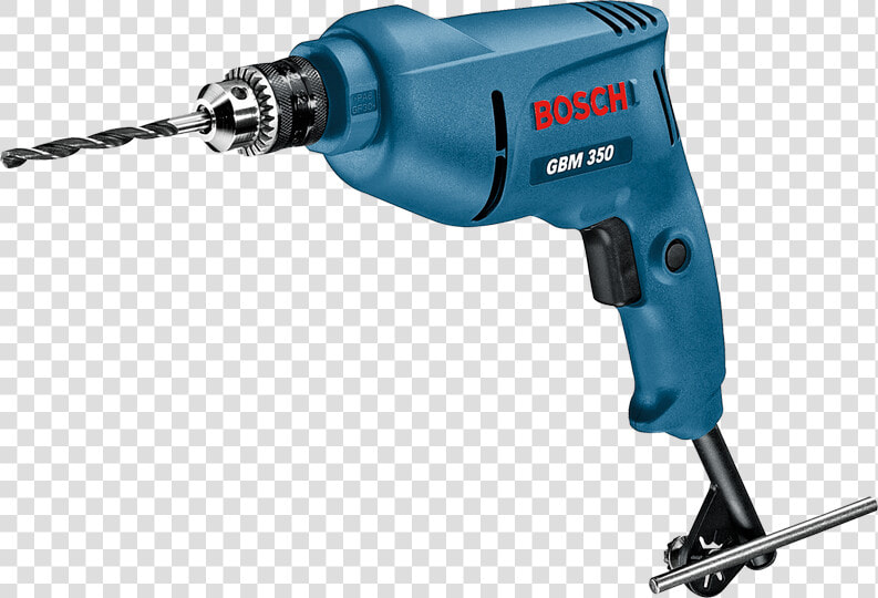 Bosch Gbm 350 Hand Drill   Bosch Electric Drill 10mm  HD Png DownloadTransparent PNG