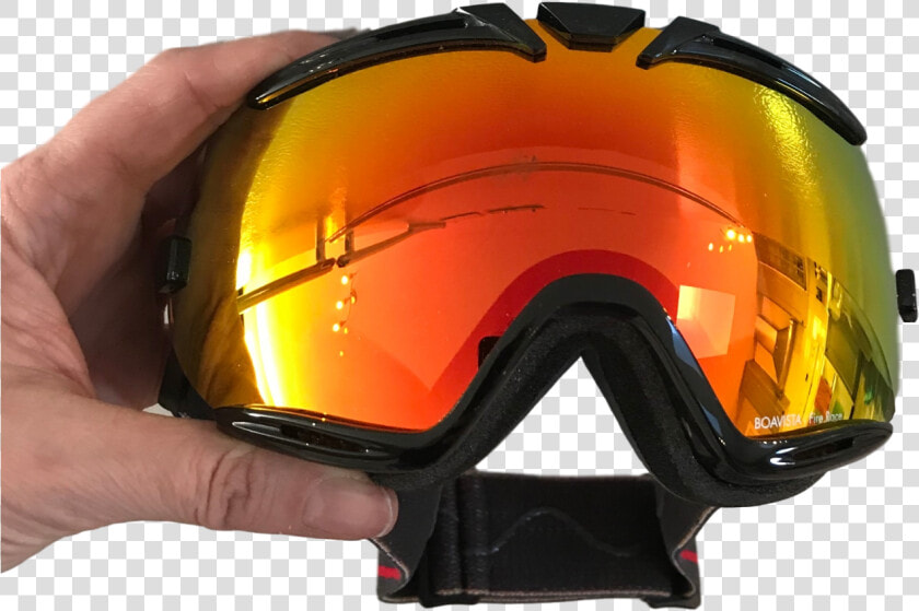 Red Bull Racing Black Ski Goggles Boavista Fire Race   Amber  HD Png DownloadTransparent PNG
