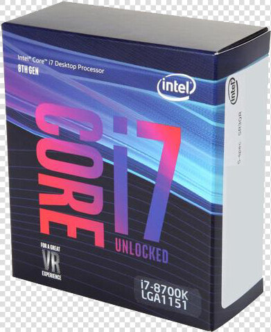 Intel Core I7 8700k  3   Intel Core I7 8700k Coffee Lake  HD Png DownloadTransparent PNG