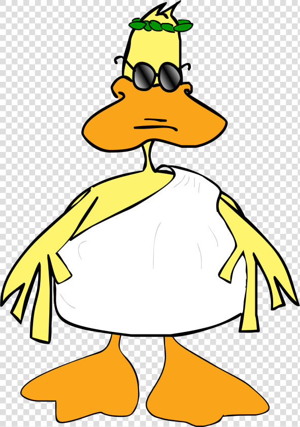 Mukky Duck   Toga Party   Duck  HD Png DownloadTransparent PNG