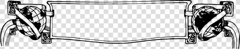 Banner Download Line Art Flag Ribbon   Logo Banner Clipart  HD Png DownloadTransparent PNG