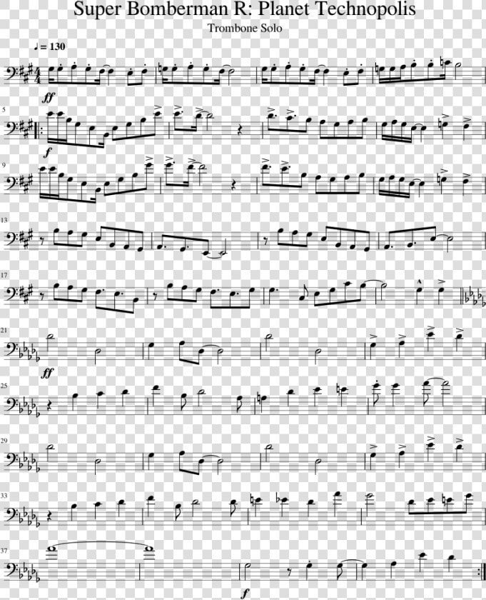 Stand By Me Partitura Trombone  HD Png DownloadTransparent PNG