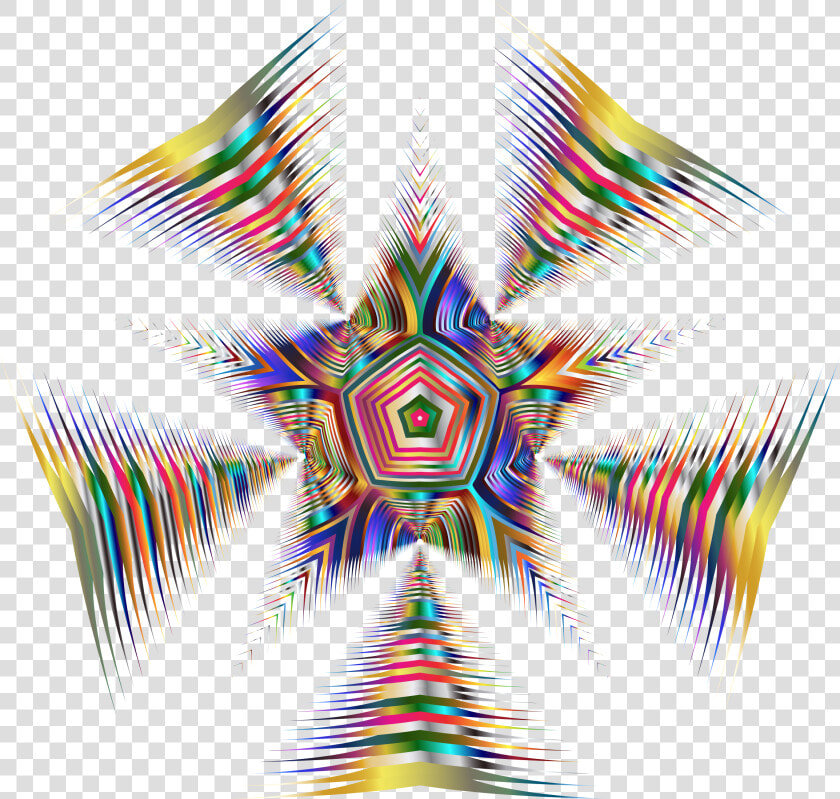 Psychedelic Star Png   Png Download   Portable Network Graphics  Transparent PngTransparent PNG