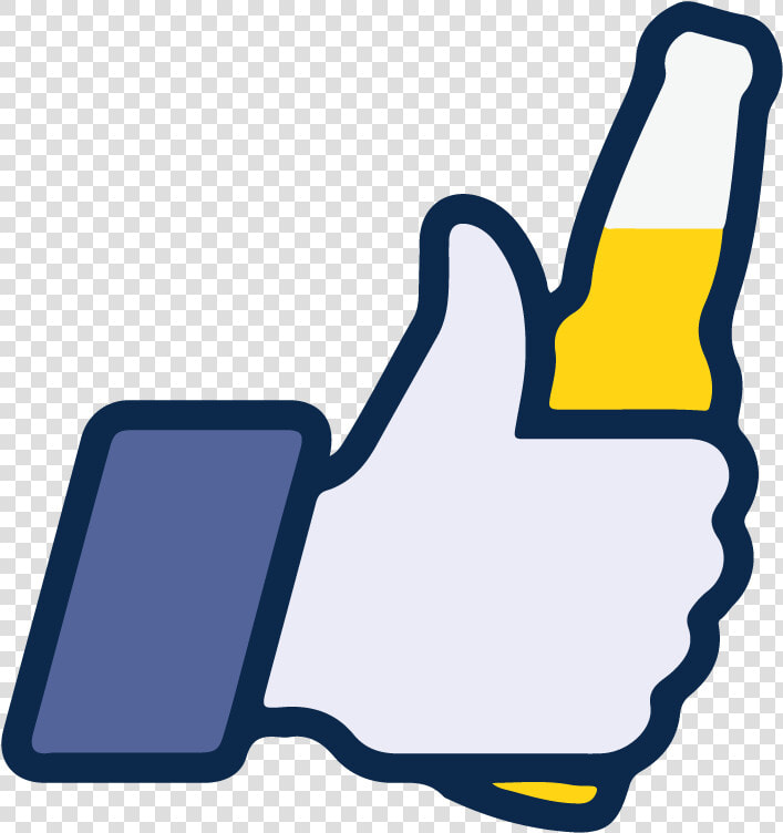 Facebook Like Beer Icon Vector Logo Thumbs Up   Facebook Icon Ice Cream  HD Png DownloadTransparent PNG
