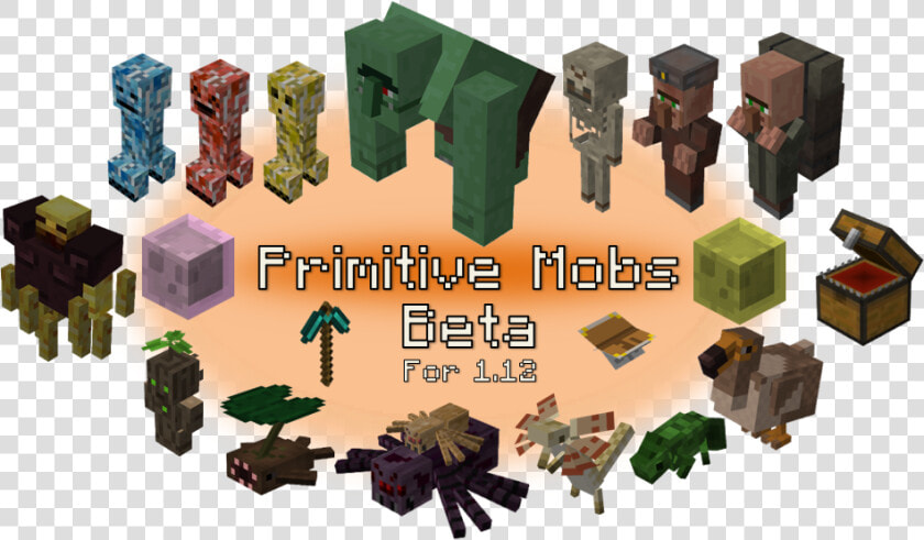 Primitive Mobs Mod 1 12 2  HD Png DownloadTransparent PNG