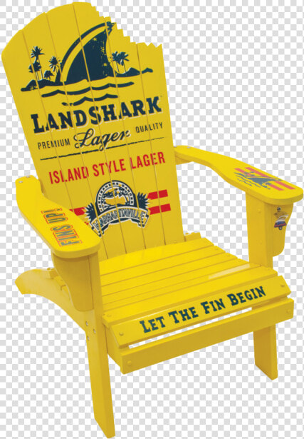 Landshark Margaritaville Adirondack Chair  HD Png DownloadTransparent PNG