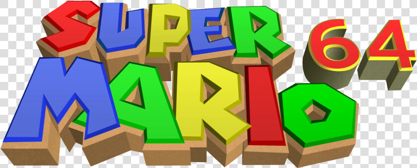 Super Mario 64 N64 Logo   Super Mario 64 Logo  HD Png DownloadTransparent PNG