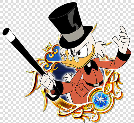 Scrooge Mcduck   Kingdom Hearts Key Art 1  HD Png DownloadTransparent PNG