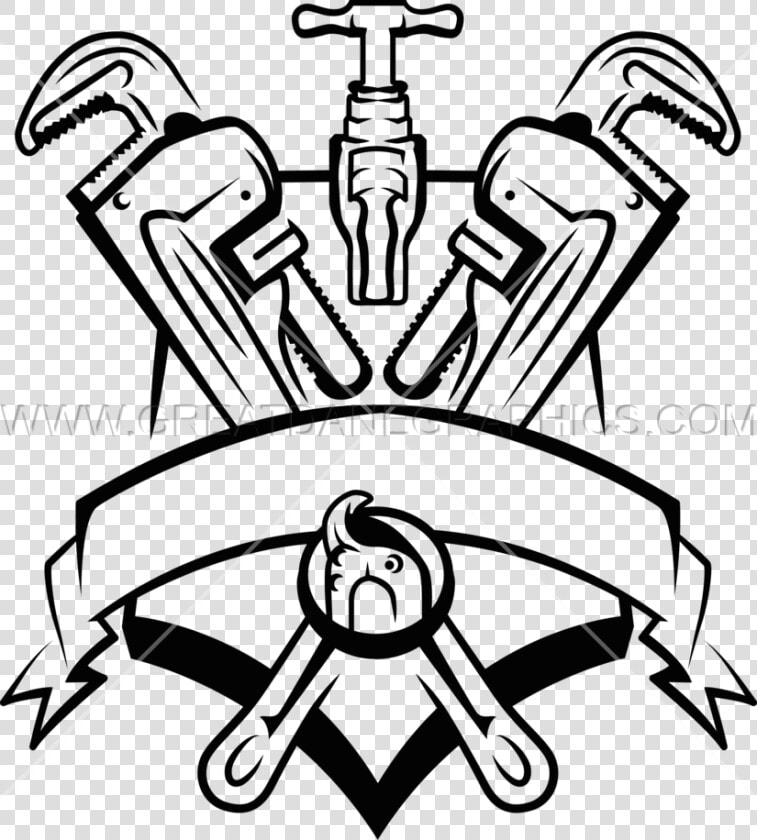 Plumber Clipart Transparent   Plumber Clipart Black And White  HD Png DownloadTransparent PNG
