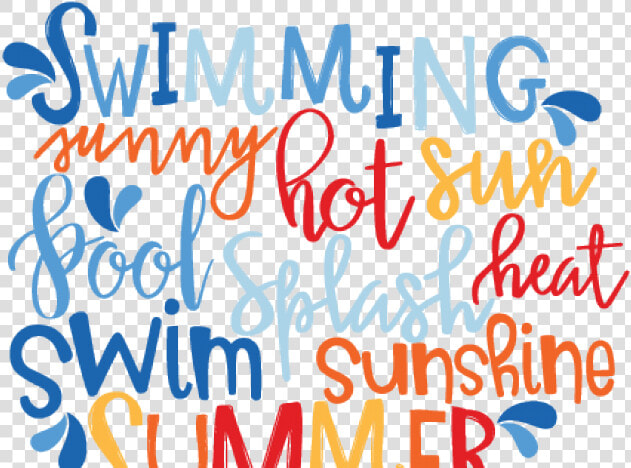 Sunshine Clipart Word Art   Summer Word Art  HD Png DownloadTransparent PNG