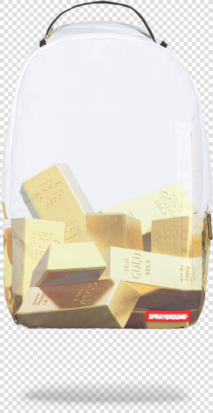 Sprayground Gold Bricks Backpack  HD Png DownloadTransparent PNG