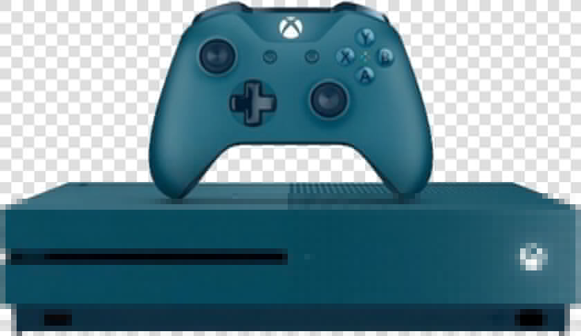 Refurbished Xbox One S Console  500gb  Deep Blue     Black Xbox One S 1tb  HD Png DownloadTransparent PNG