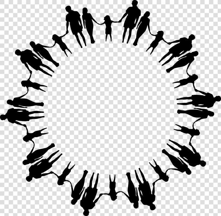 Family  Frame  People  Child  Dad  Daughter  Father   Holding Hands Clipart  HD Png DownloadTransparent PNG