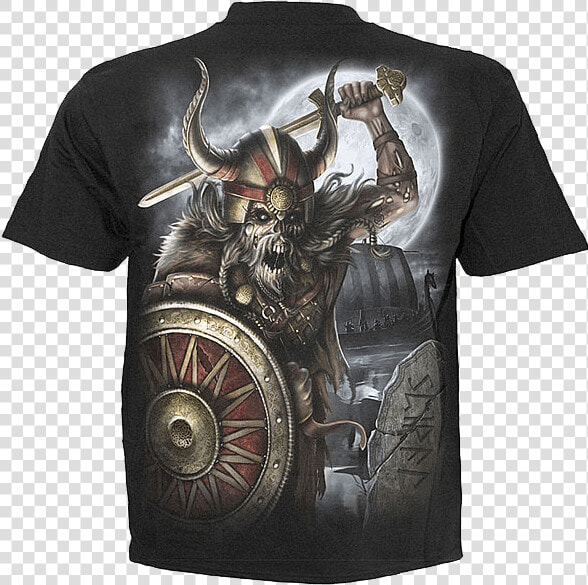 Viking Undead T shirt   Norse Mythology Viking Warrior Angel  HD Png DownloadTransparent PNG
