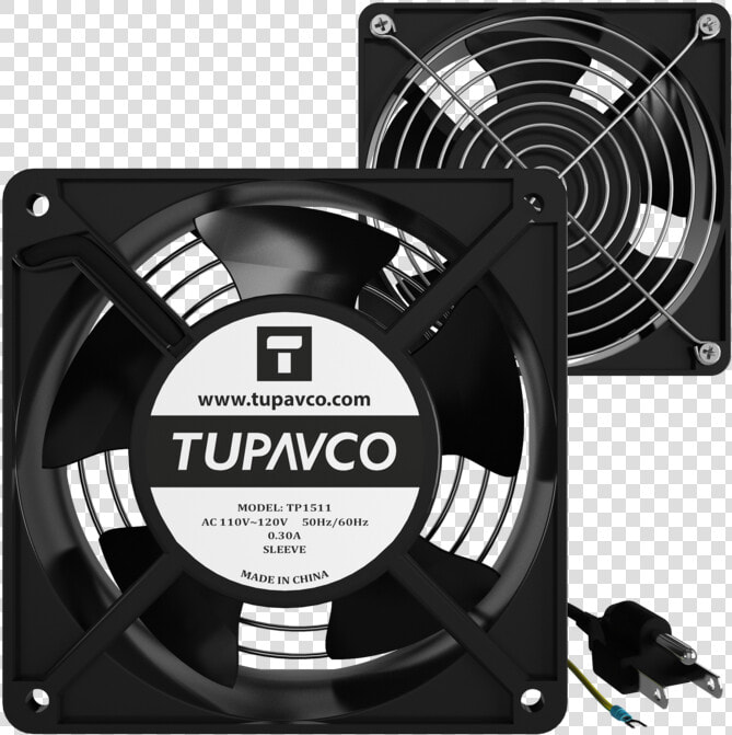 Network Cabinet Fan Pair For Server Rack Cooling 120mm   Ventilation Fan For Server  HD Png DownloadTransparent PNG