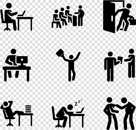 Day In The Office Pictograms   Out Of Office Pictogram  HD Png DownloadTransparent PNG