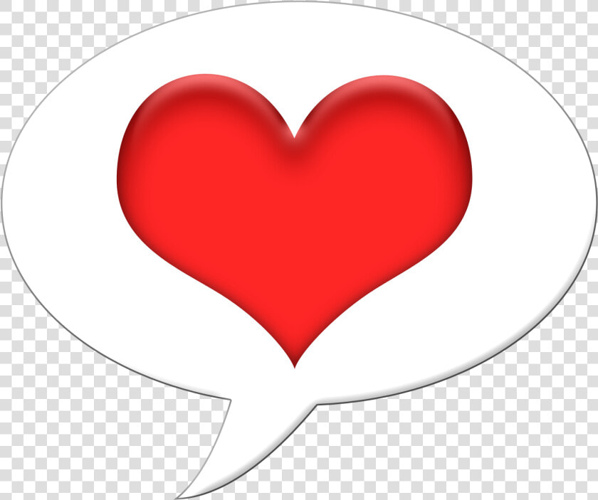 Cute Thought Bubble Png   Speech Bubble With Heart Clipart  Transparent PngTransparent PNG