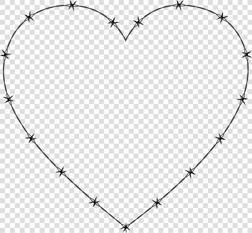 Barbed Wire Heart Icons Png   Barbed Wire Heart Png  Transparent PngTransparent PNG