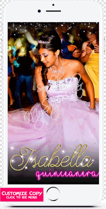 Bp24 Quince Glitter Gold Pink Filter S   Quinceañera  HD Png DownloadTransparent PNG