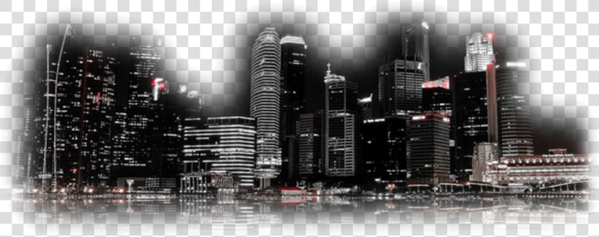  night  city  freetoedit   Cityscape  HD Png DownloadTransparent PNG