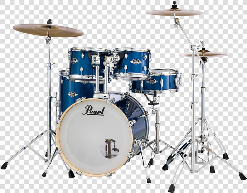 Pearl Export Series Drumset Blue   Drum Pearl Exx Burgundy  760  HD Png DownloadTransparent PNG