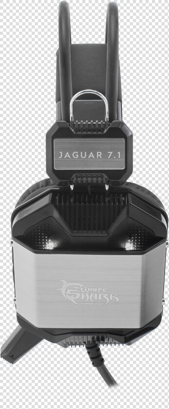 White Shark Headset Gh 1646 Jaguar Black silver   Headphones  HD Png DownloadTransparent PNG
