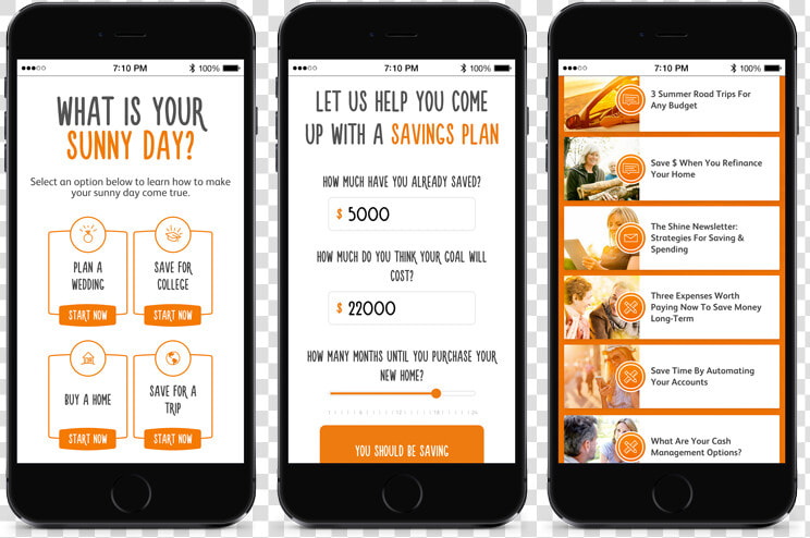 Mobile   Live For A Sunny Day Suntrust  HD Png DownloadTransparent PNG