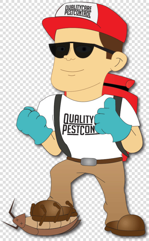 Get In Touch With A Quality Care Pest Control Representative   Cartoon  HD Png DownloadTransparent PNG