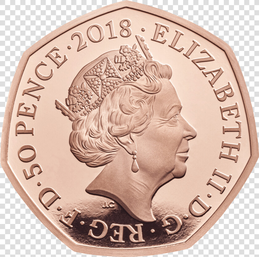 40th Anniversary Of The Snowman 2018 Uk 50p Gold Coin   Great Britain 50 Pence 2018  HD Png DownloadTransparent PNG