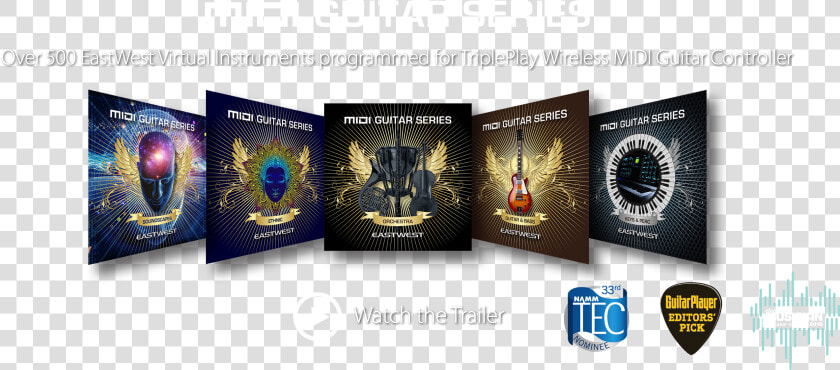 Eastwest Midi Guitar Series   Graphic Design  HD Png DownloadTransparent PNG