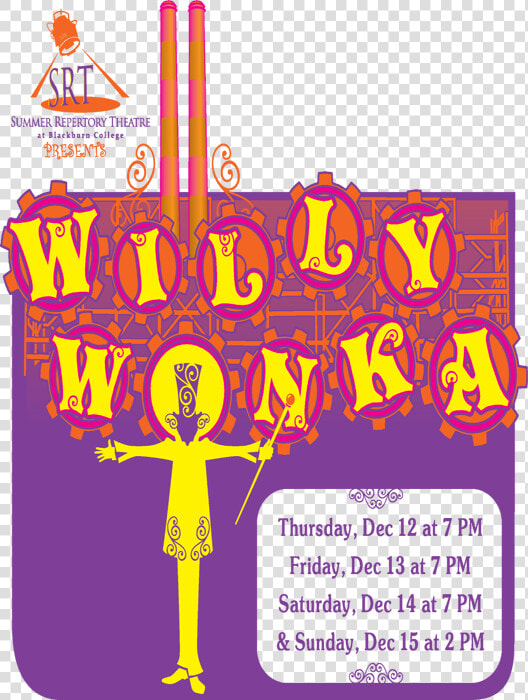 Roald Dahl S Willy Wonka At Summer Repertory Theatre  HD Png DownloadTransparent PNG