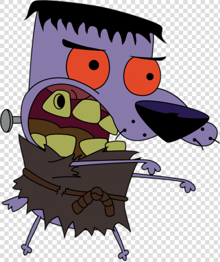 Courage The Cowardly Dog Frankenstein   Png Download   Courage The Cowardly Dog Frankenstein  Transparent PngTransparent PNG
