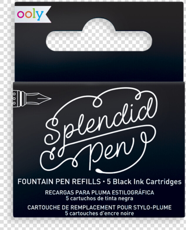 Ooly Fountain Pen Refill Pack   Calligraphy  HD Png DownloadTransparent PNG
