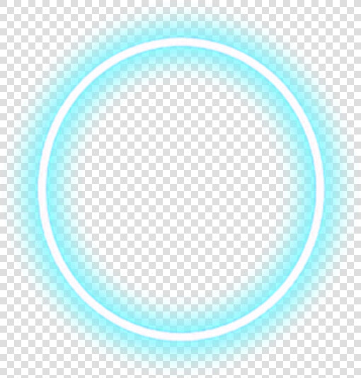  blue  circle  neon   Circle  HD Png DownloadTransparent PNG