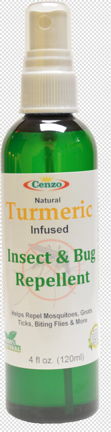 Turmeric Bug  amp  Insect Repellent 100  Natural   Glass Bottle  HD Png DownloadTransparent PNG