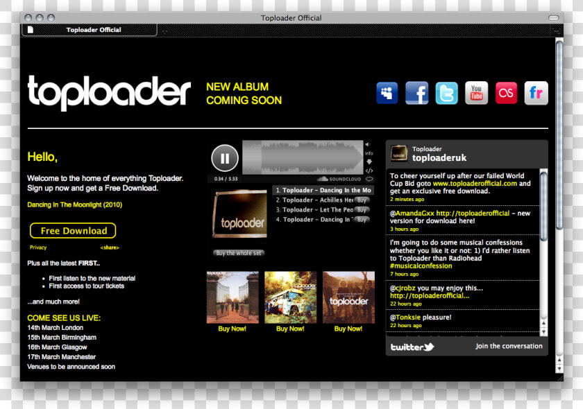 Toploader Dancing In The Moonlight  HD Png DownloadTransparent PNG