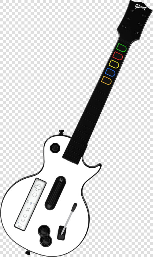 Nintendo Wii Guitar Hero Iii   Guitar Hero Guitar Png  Transparent PngTransparent PNG