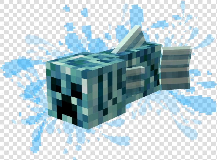 Minecraft Creeper Png   Minecraft Aqua Creeper  Transparent PngTransparent PNG