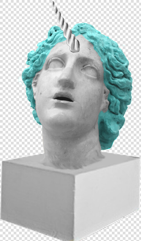 Seapunk Image   Vaporwave Transparent Statue Png  Png DownloadTransparent PNG